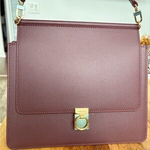 Polene Number Seven Bag - textured leather - never used